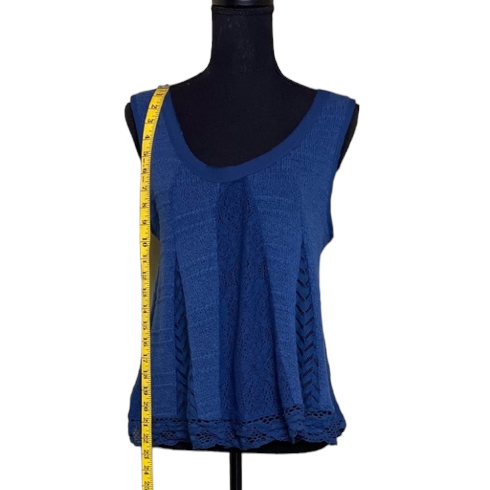 EUC Anthropologie Meadow Rue “Carrigan” Crochet Tank Top - Picture 6 of 11